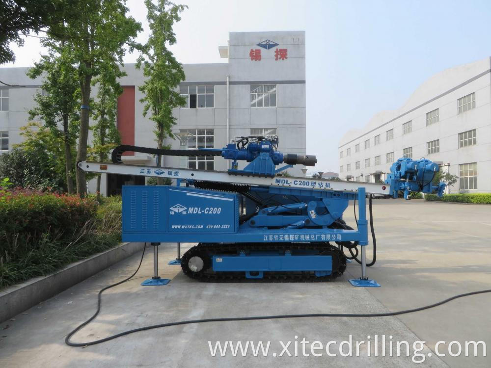 Mdl C200 Top Drive Impact Drilling Rig 4